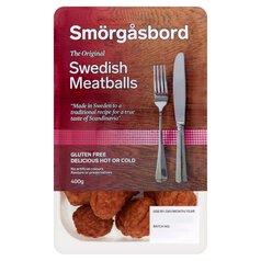 Smorgasbord Swedish Meatballs Family Pack 400g
