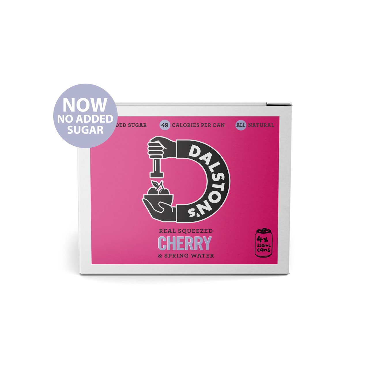 Dalston's Cherry - No Added Sugar Multipack 4 x 330ml