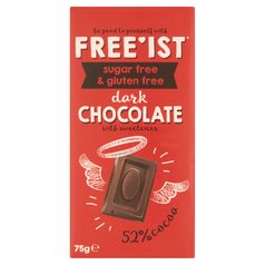 Free'ist Sugar Free Dark Chocolate 75g