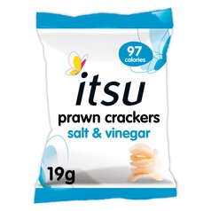 itsu Salt & Vinegar Prawn Crackers 19g
