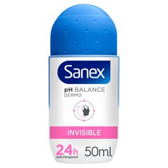 Sanex Dermo Invisible Roll On Antiperspirant Deodorant 50ml