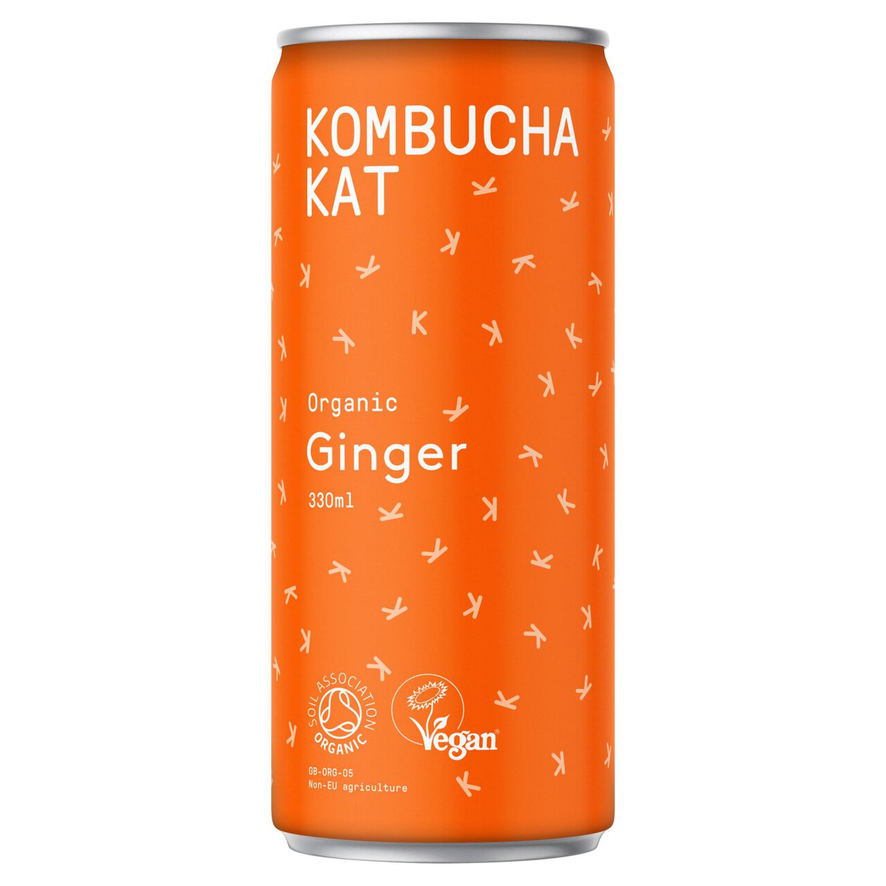 Kombucha Kat Ginger Cans 330ml