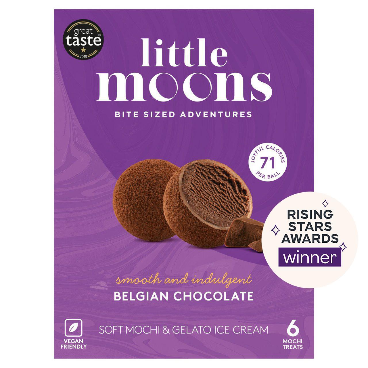 Little Moons Vegan Chocolate Mochi Ice Cream 6 x 32g