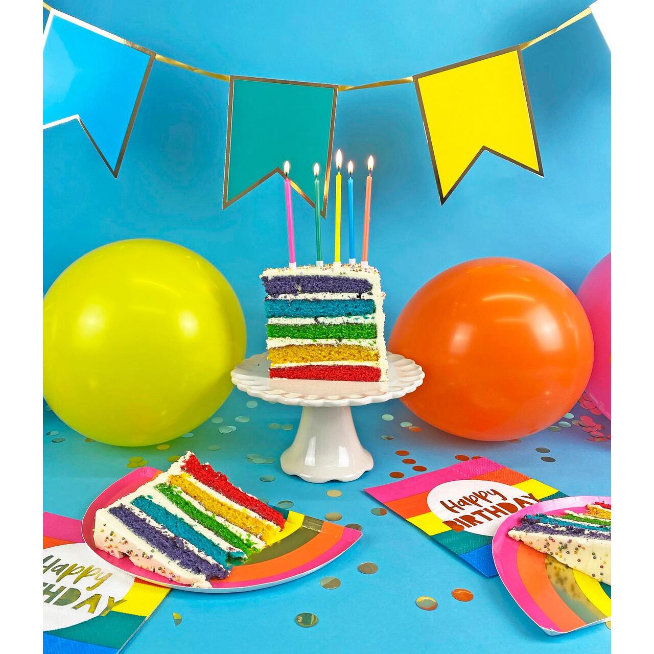 Talking Tables Rainbow Happy Birthday Garland