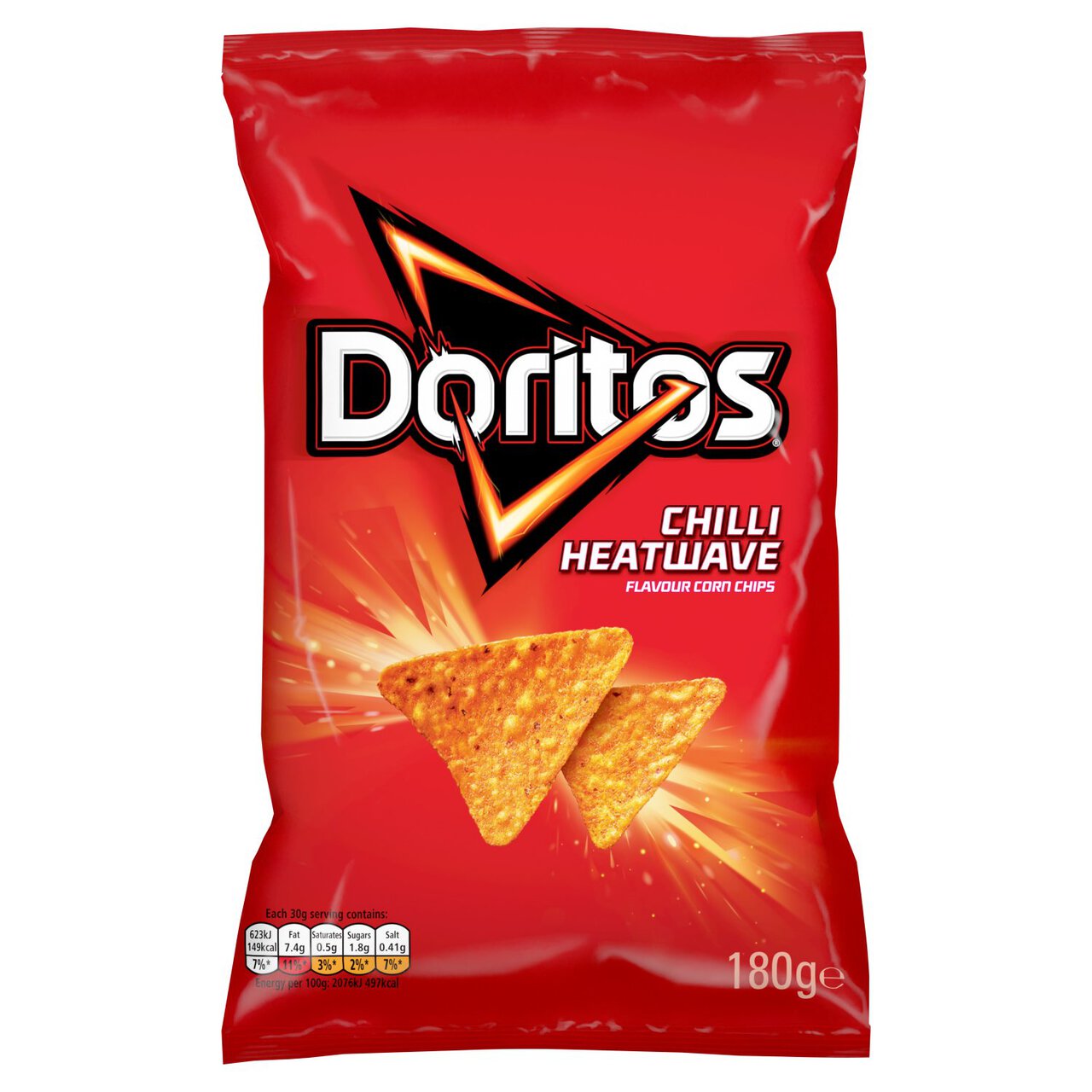 Doritos Chilli Heatwave Tortilla Sharing Chips 180g