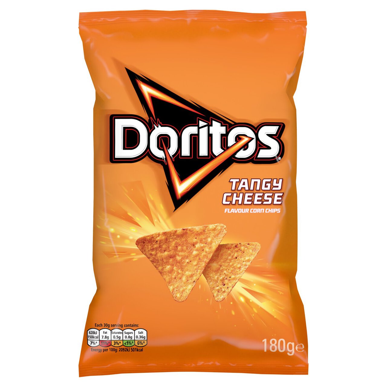Doritos Tangy Cheese Tortilla Sharing Chips 180g