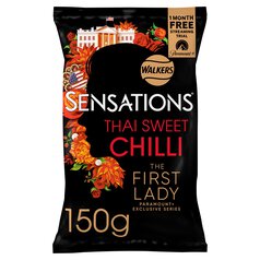 Sensations Thai Sweet Chilli Sharing Crisps 150g
