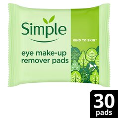 Simple Kind to Skin Eye Make Up Remover Pads 30 per pack