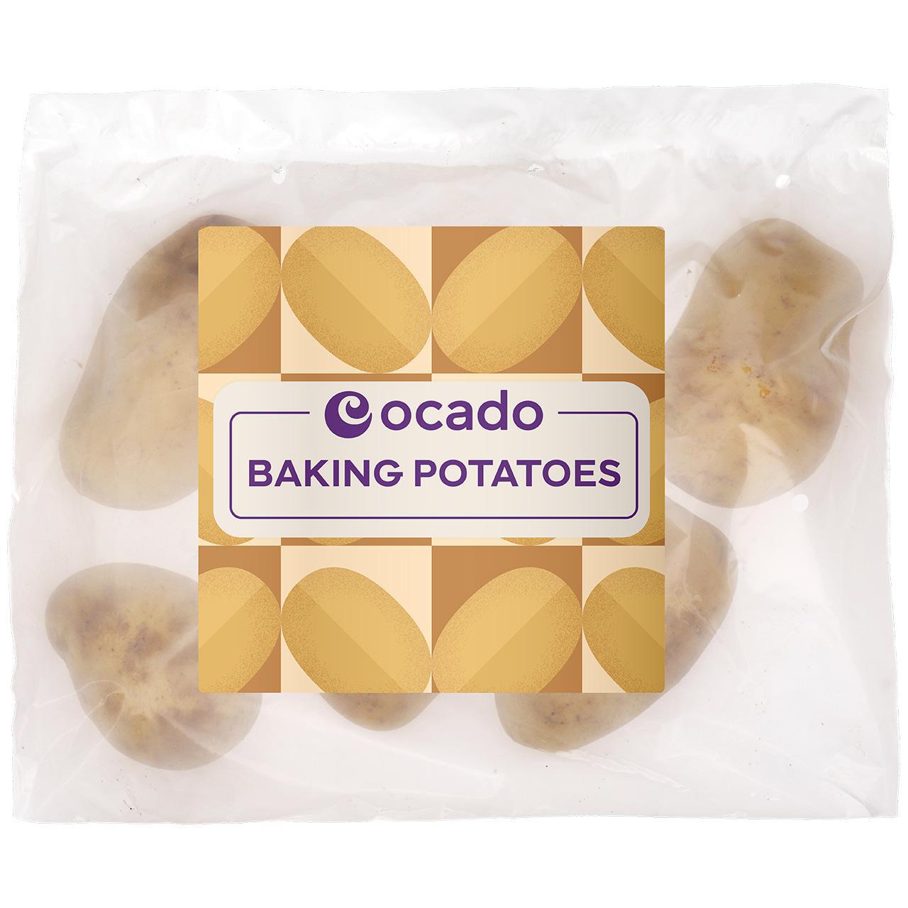 Ocado British Baking Potatoes 6 per pack