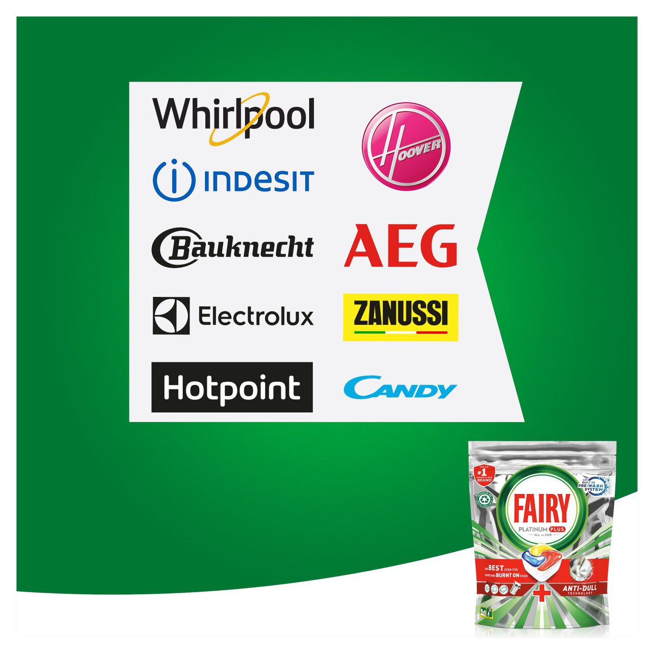 Fairy Platinum Plus All in One Lemon Dishwasher Tablets 40 per pack