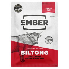Ember Snacks Chilli Flavour Beef Biltong 25g