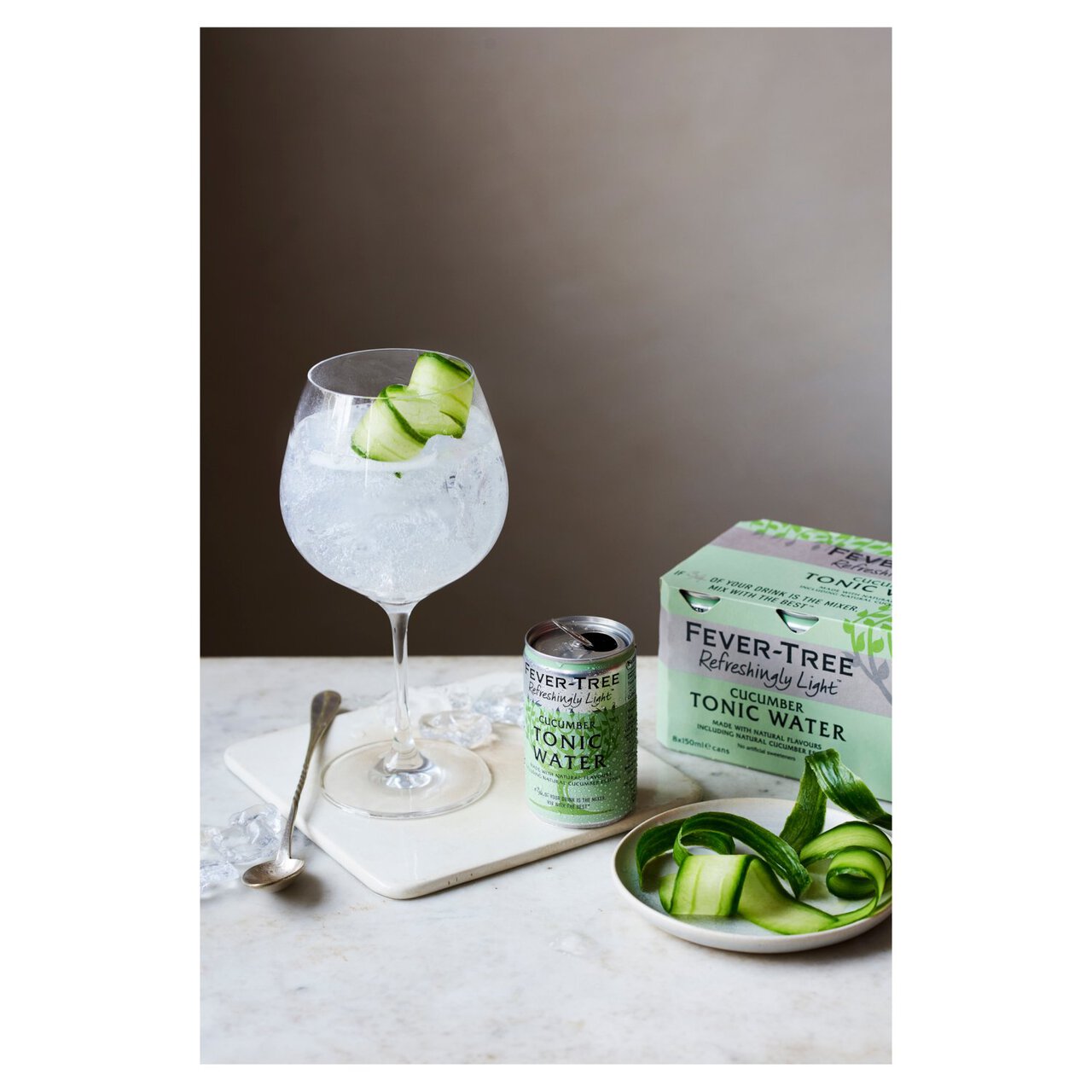 Fever-Tree Light Cucumber Tonic Cans 8 x 150ml