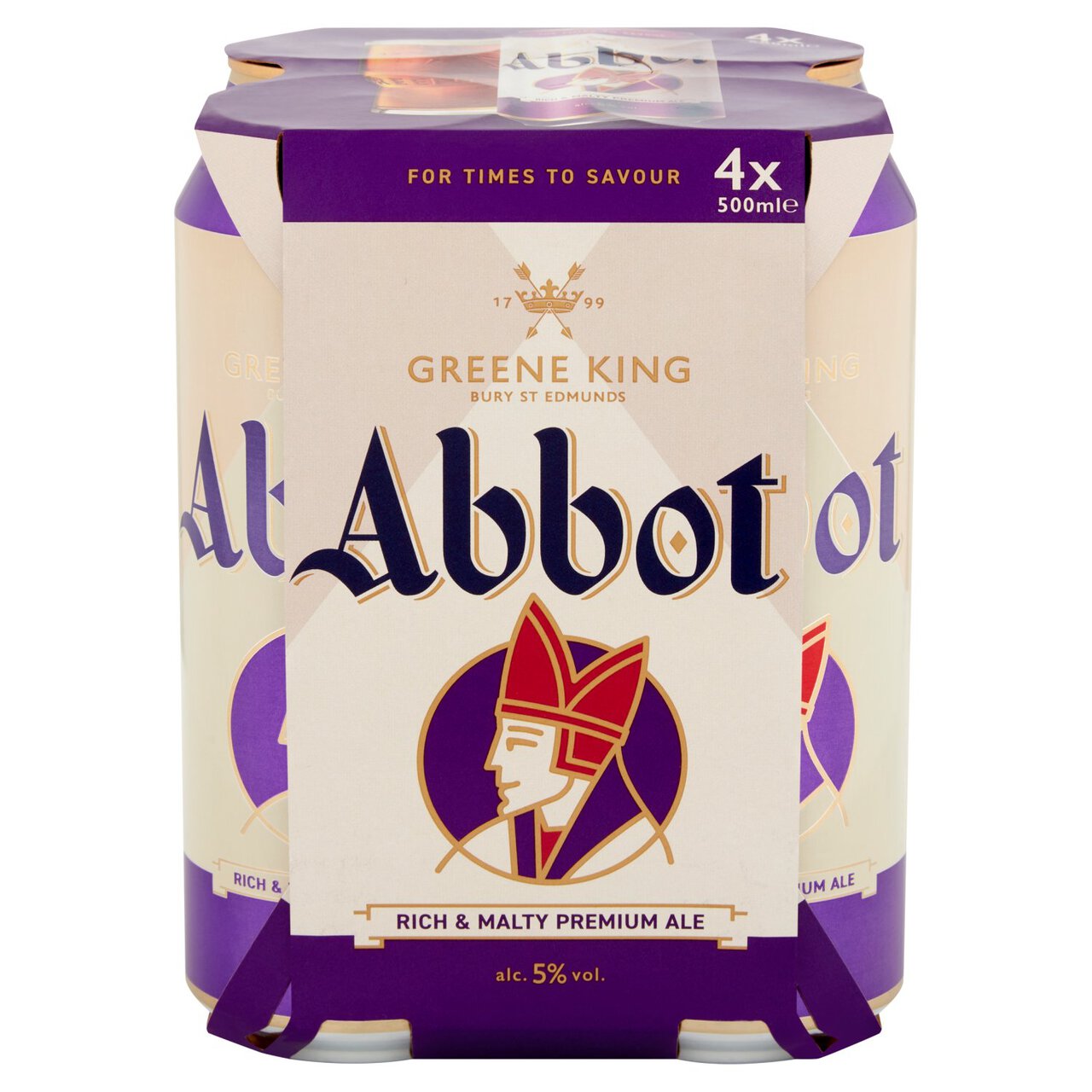 Greene King Abbot Ale 4 x 500ml