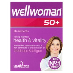 Vitabiotics Wellwoman 50+ Health & Vitality Tablets 30 per pack