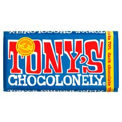 Tony's Chocolonely Dark Chocolate 70% 180g