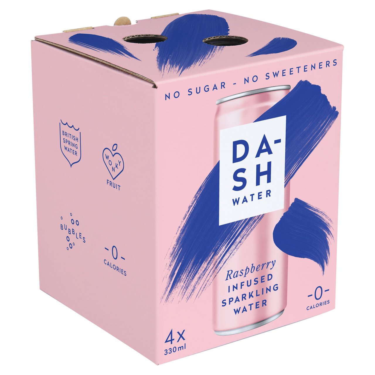 Dash Water Sparkling Raspberry 4 x 330ml