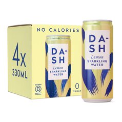 Dash Water Sparkling Lemon 4 x 330ml