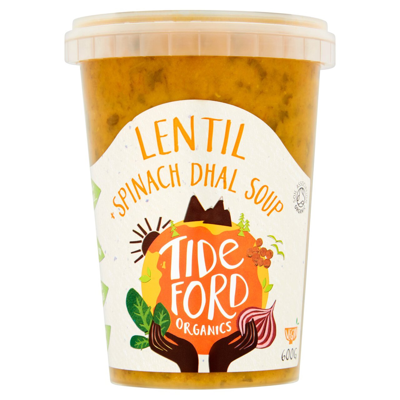 Tideford Organic Lentil & Spinach Dhal Soup 600g