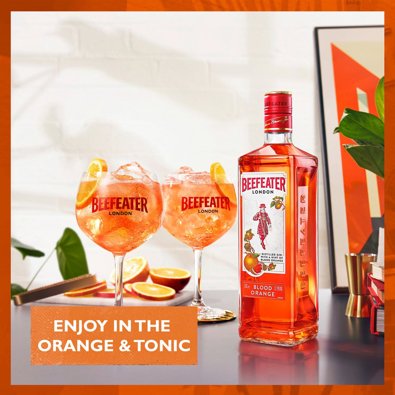 Beefeater Blood Orange Flavoured Gin 70cl | Zoom