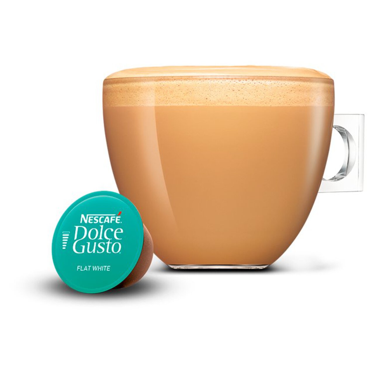 Nescafe Dolce Gusto Flat White Coffee Pods 16 per pack