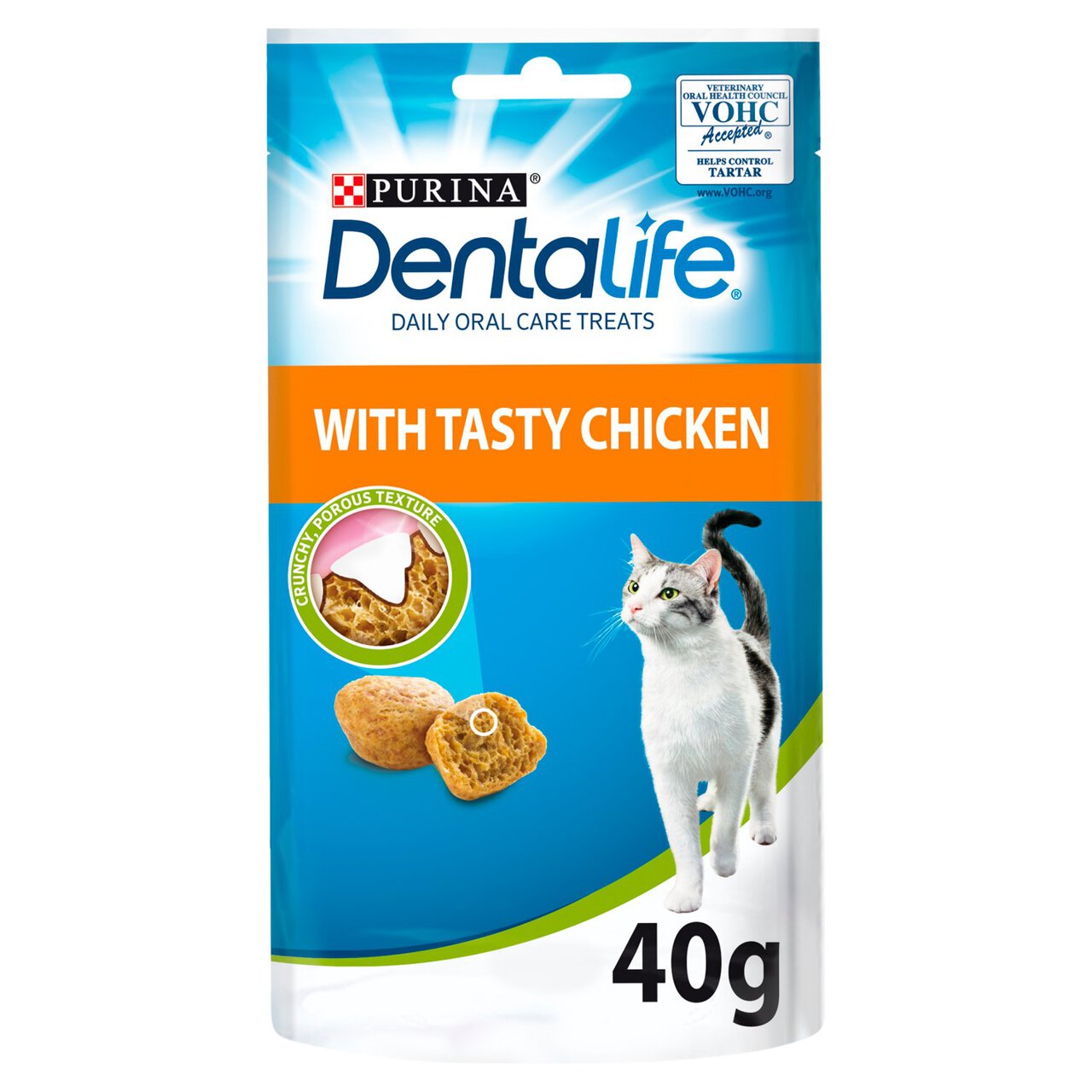 Dentalife Cat Dental Treat Chicken 40g
