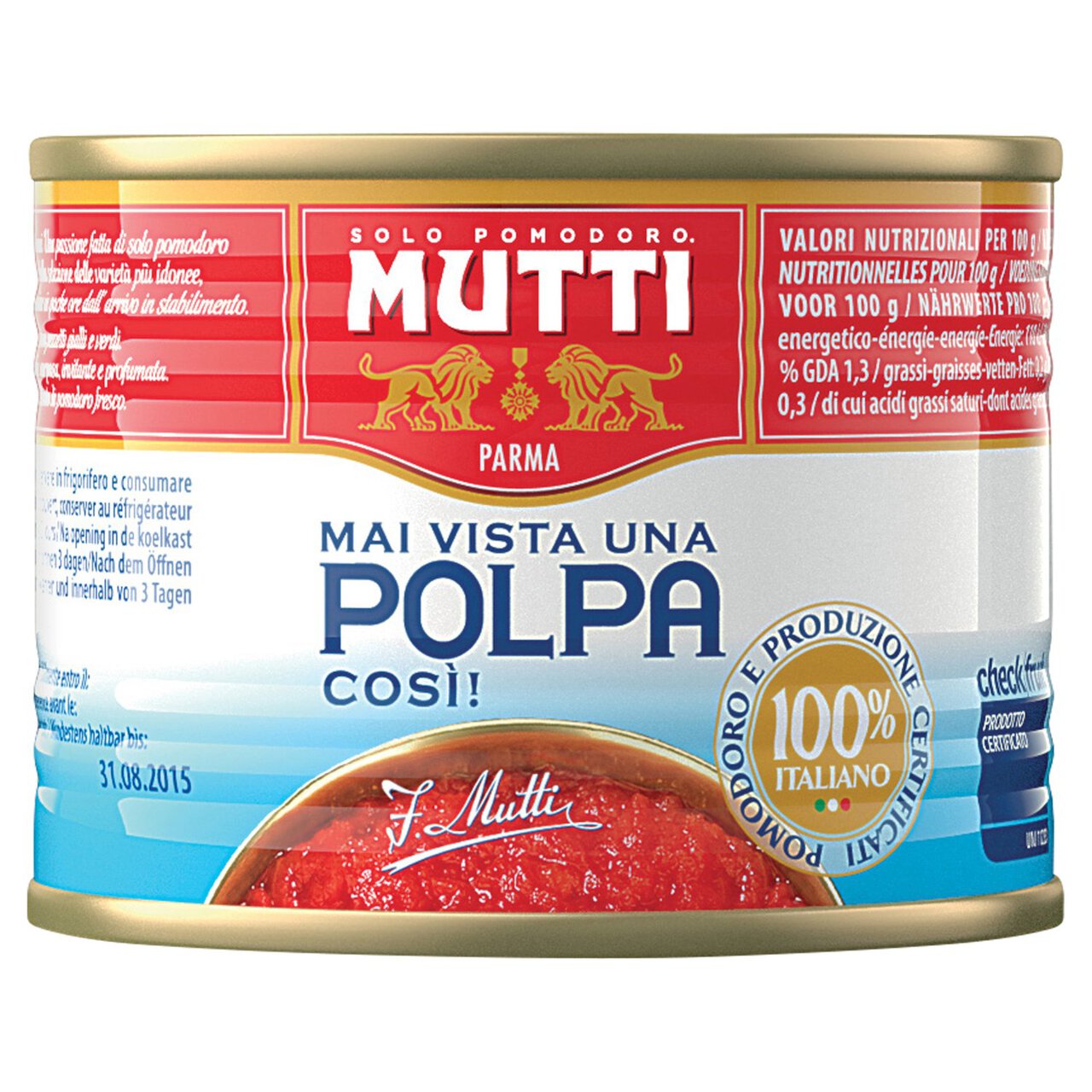 Mutti - Finely Chopped Tomatoes 210g