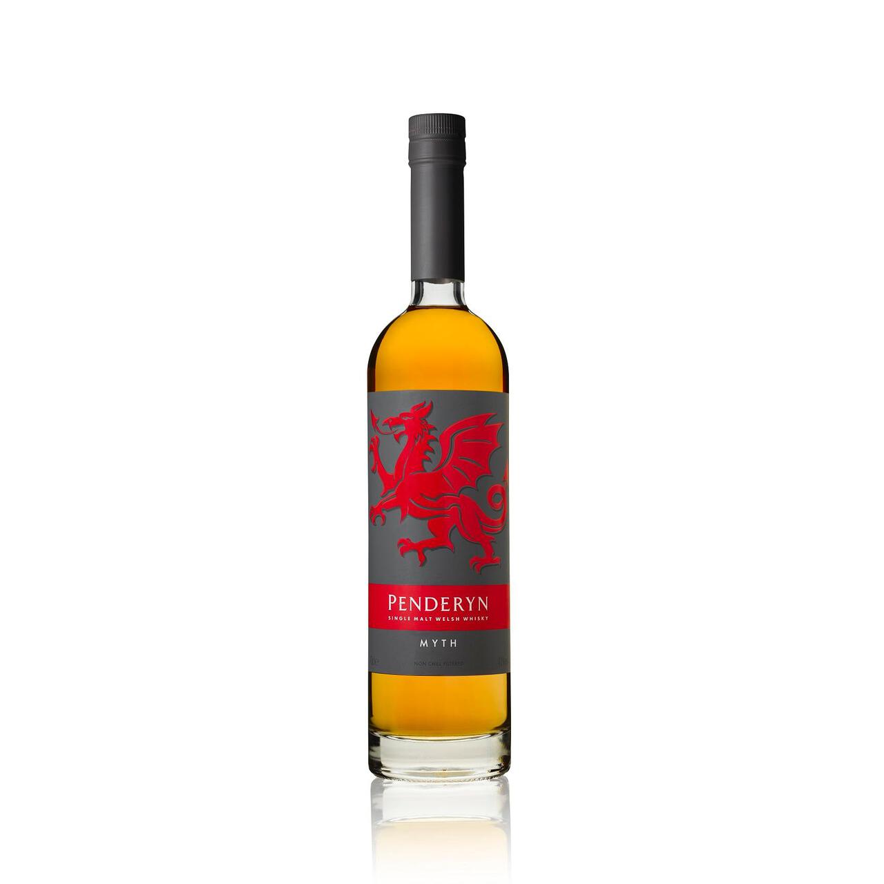 Penderyn Myth Single Malt Welsh Whisky 70cl
