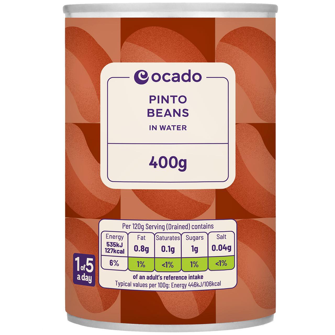 Ocado Pinto Beans in Water 400g