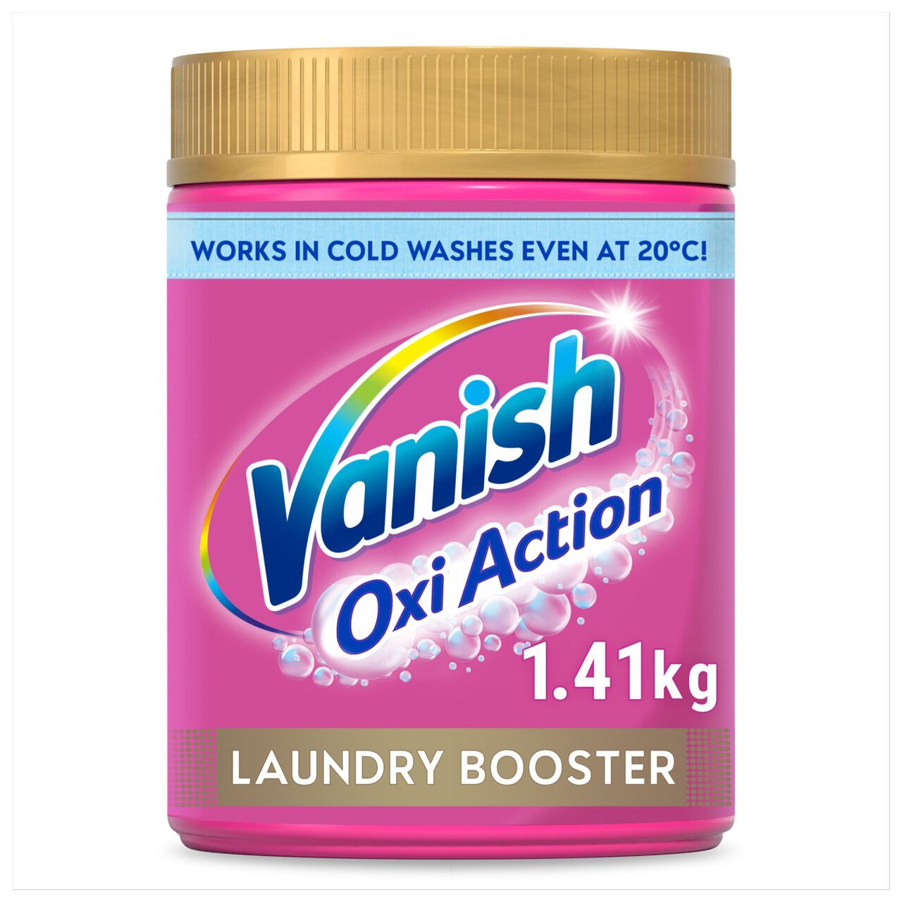 Vanish Oxi Action Fabric Stain Remover Powder Colours 1.4kg