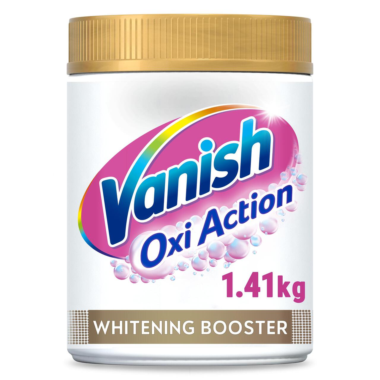 Vanish Oxi Action Fabric Stain Remover Powder Whites 1.4kg 1.4kg