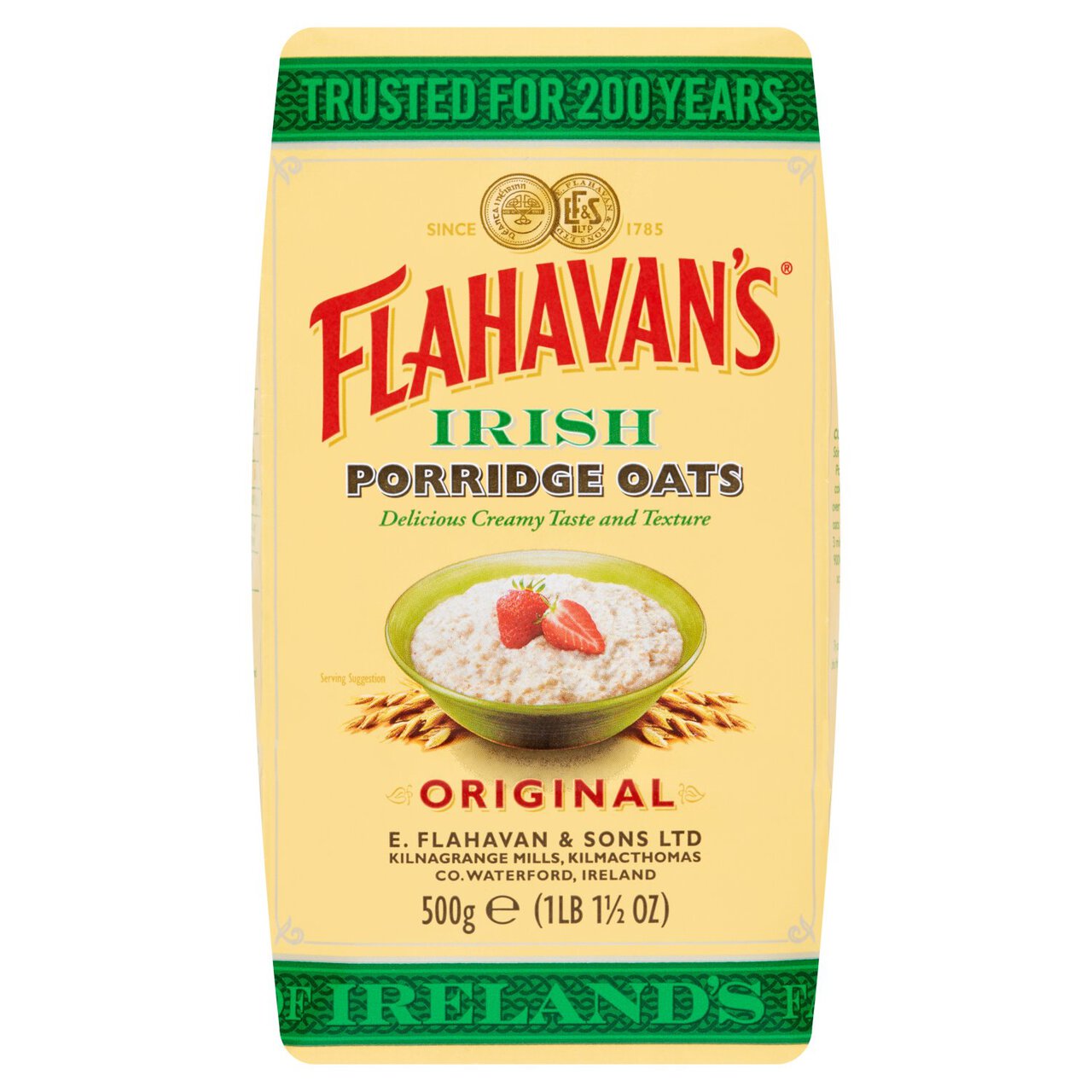 Flahavan's Porridge Oats Irish 500g