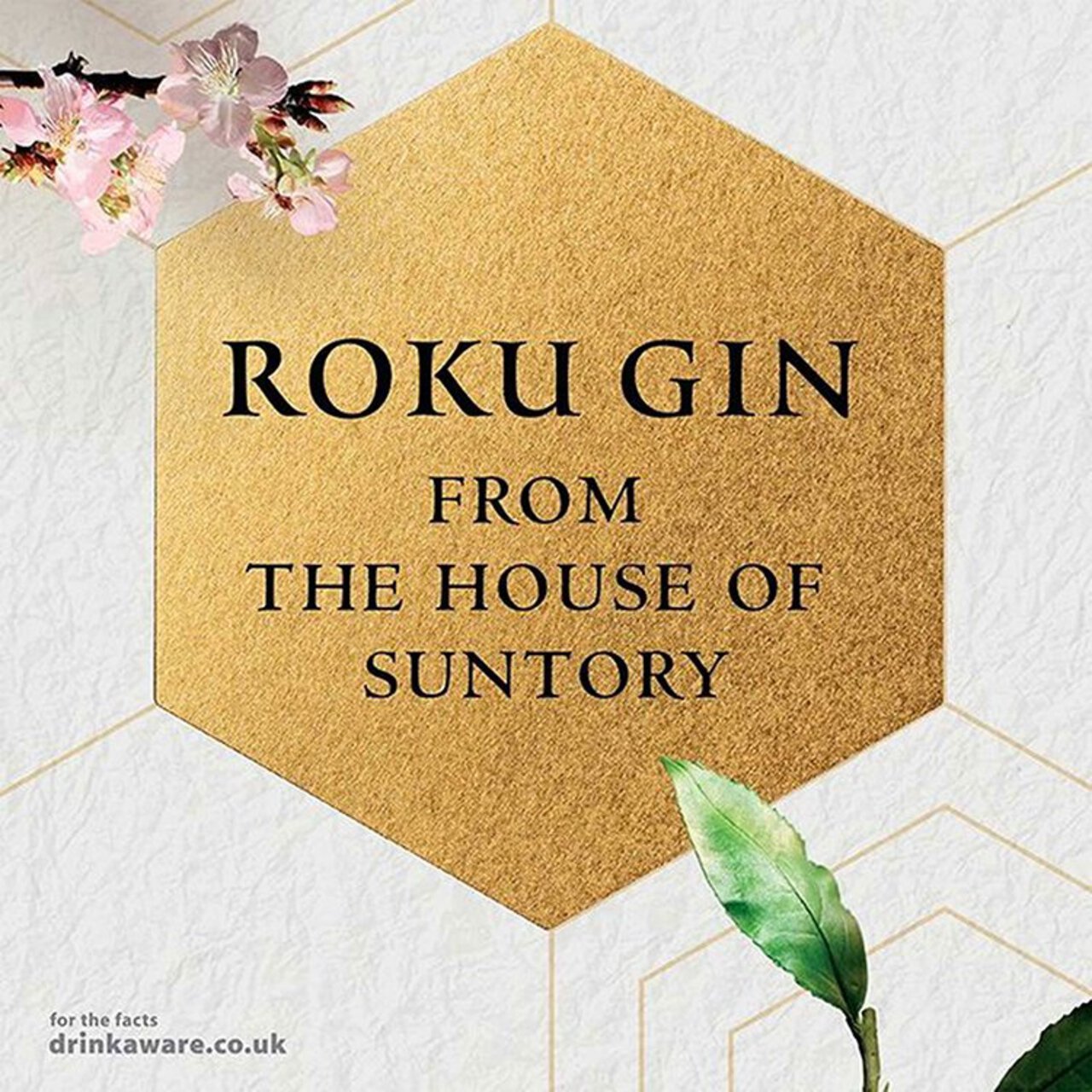Roku Suntory Japanese Craft Gin 70cl
