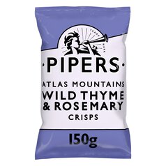 Pipers Atlas Mountains Wild Thyme & Rosemary Crisps 150g