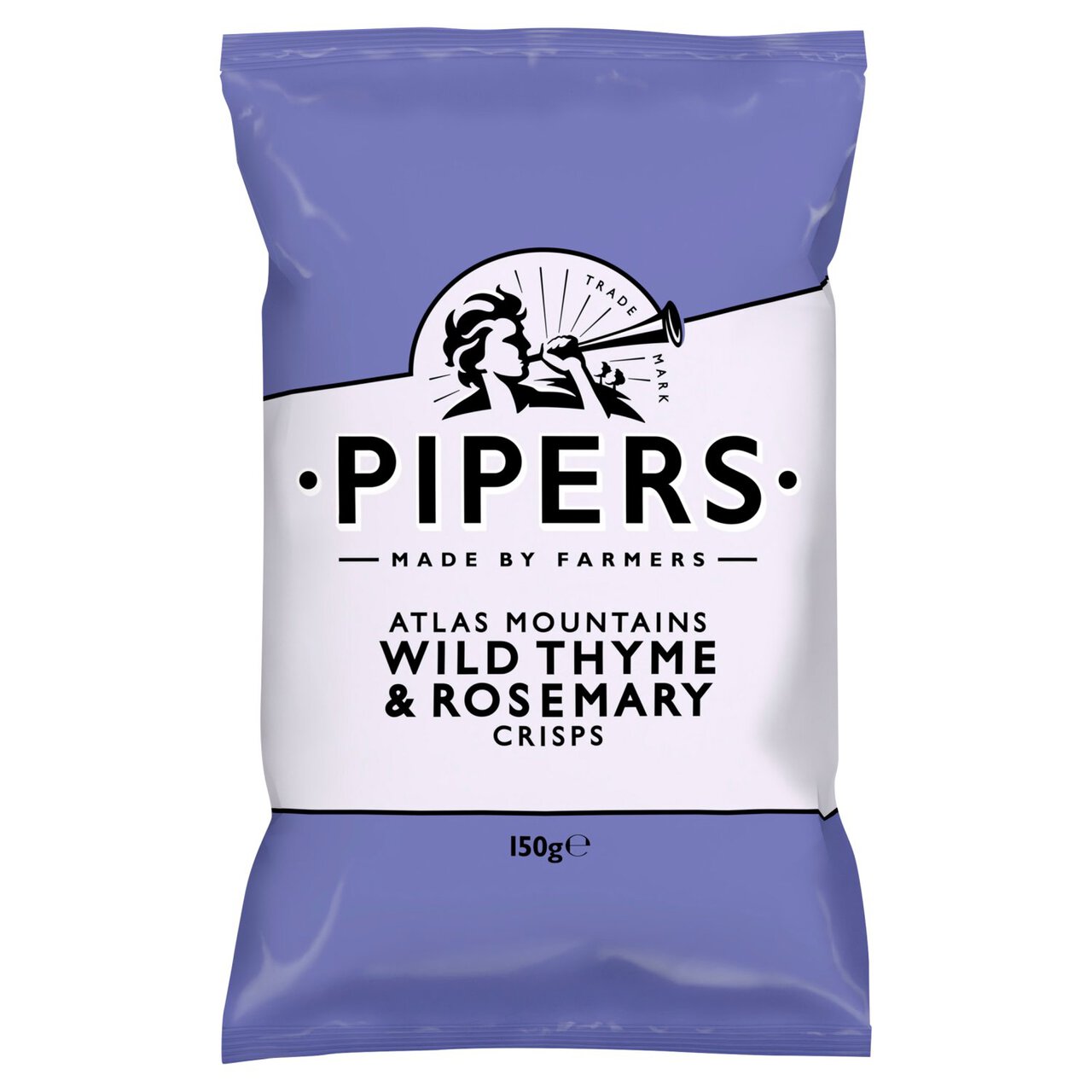 Pipers Atlas Mountains Wild Thyme & Rosemary Sharing Bag Crisps 150g
