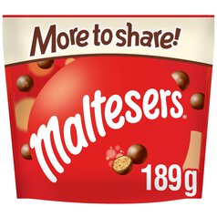 Maltesers Fairtrade Milk Chocolate & Honeycomb Large Sharing Bag 175g