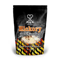 Big K Hickory Smoking Wood Chips 400g