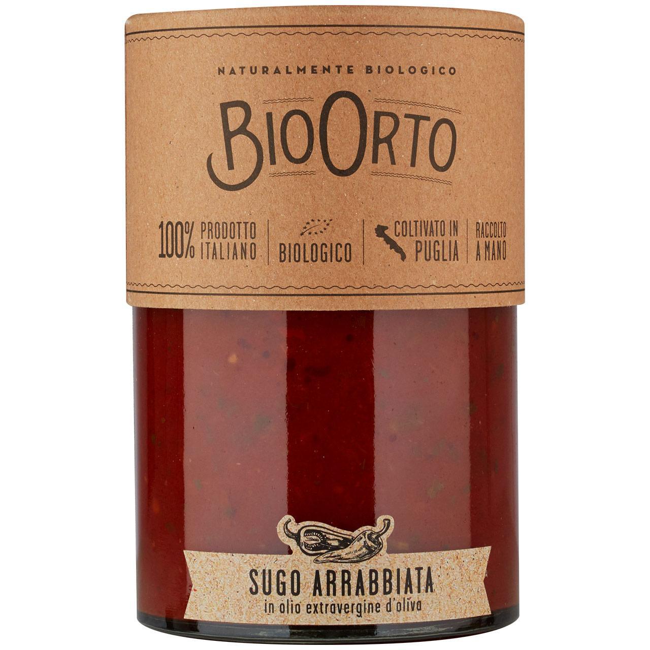Bio Orto Organic Arrabbiata Pasta Sauce 350g