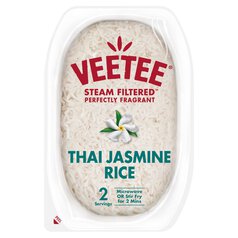 Veetee Heat and Eat Thai Jasmine Microwave Rice Tray 300g