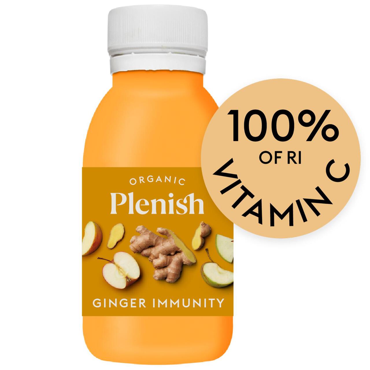 Plenish Organic Ginger Immunity Shot 60ml