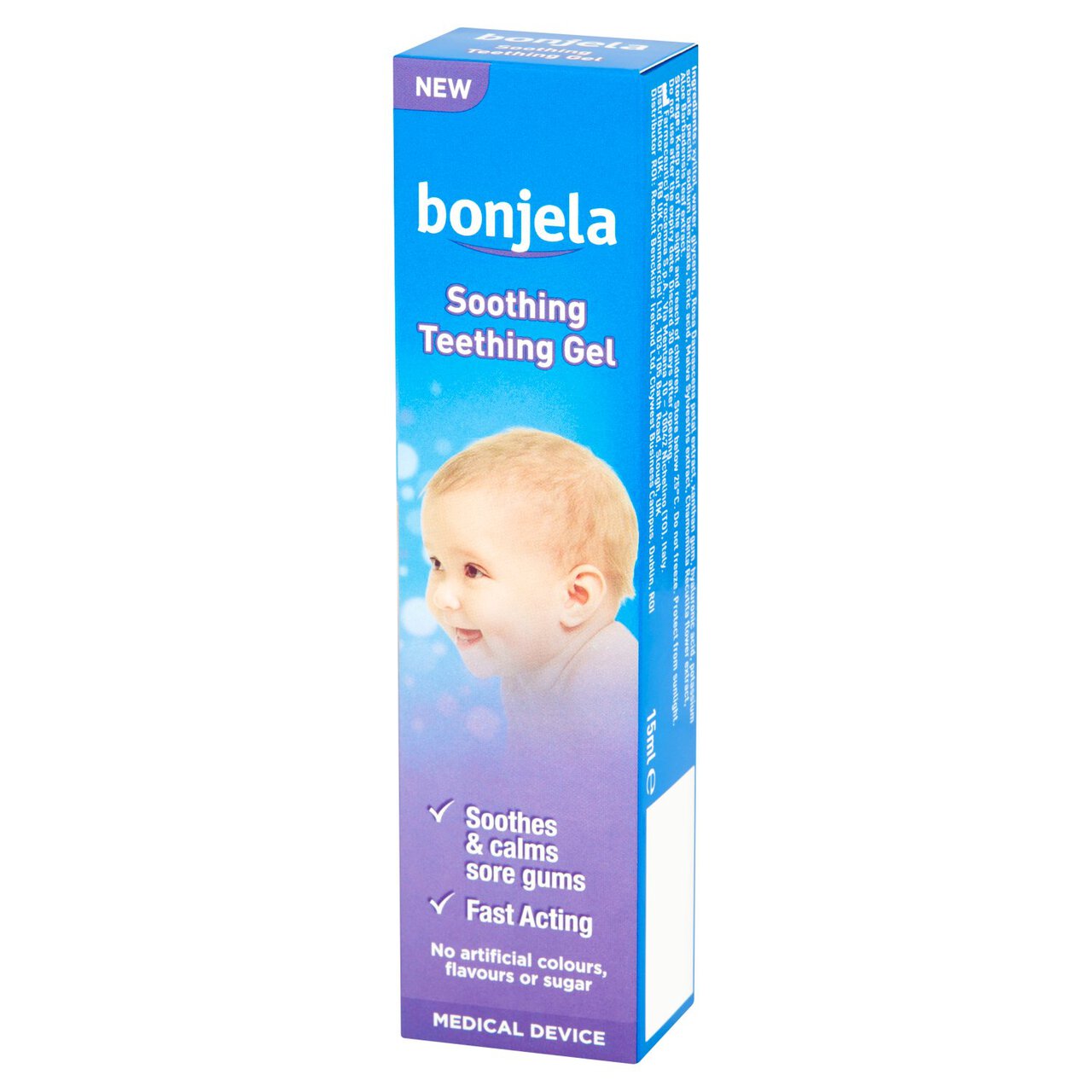 Bonjela Infant Teething Soothing Sugar Free Gel 15ml