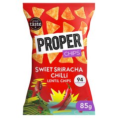Properchips Sweet Sriracha Lentil Chips 85g 85g