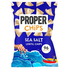 Properchips Sea Salt Lentil tortilla chip 85g