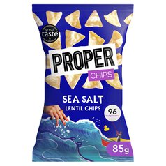 Properchips Sea Salt Lentil Chips 85g 85g
