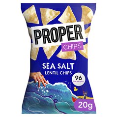 Properchips Sea Salt Lentil Chips 20g 20g
