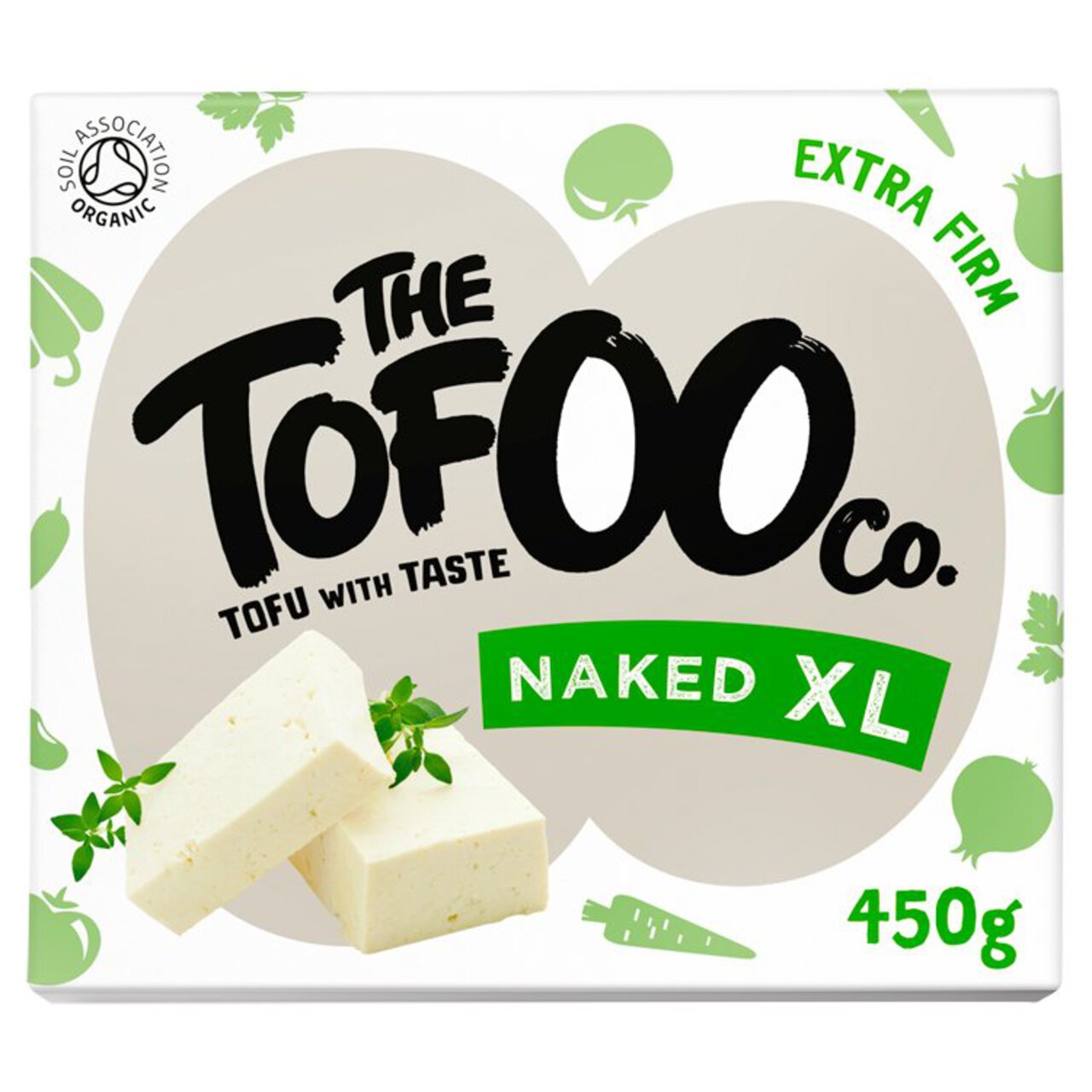 The Tofoo Co Naked Organic XL 450g