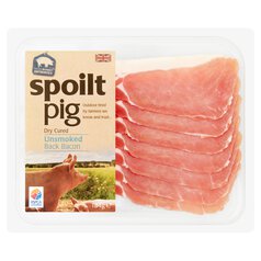 Spoiltpig Unsmoked Dry Cured Back Bacon 184g