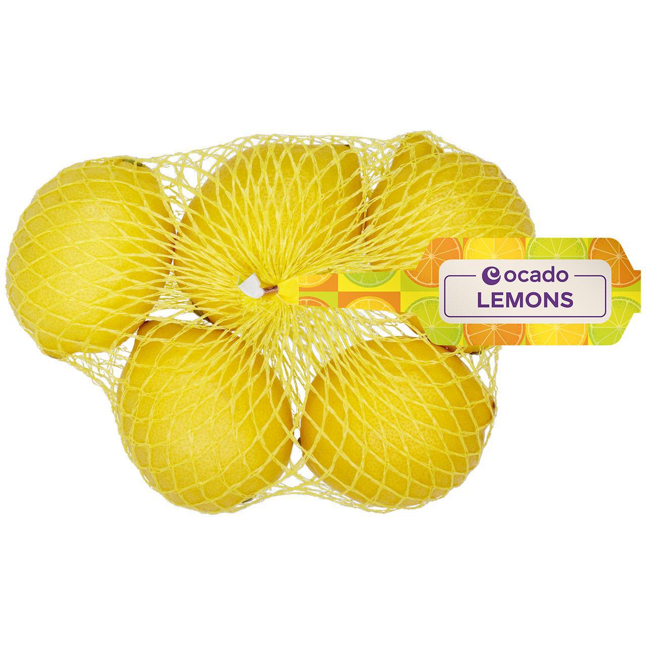 Ocado Lemons 5 per pack