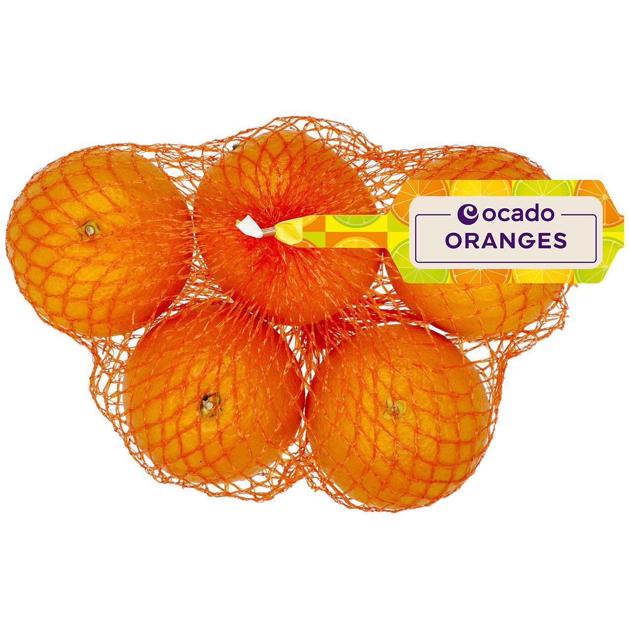 Ocado Oranges 5 per pack