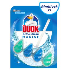 Duck Active Clean Toilet Rim Block Marine 37g