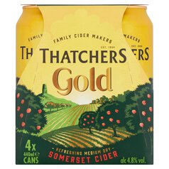 Thatchers Gold 4 x 440ml